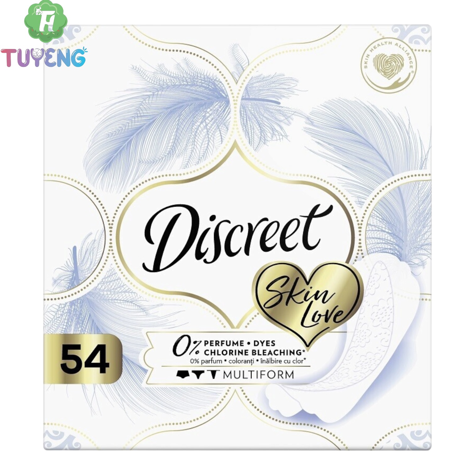 DISCREET Slipove Vlozky 0% perfume Multiform
