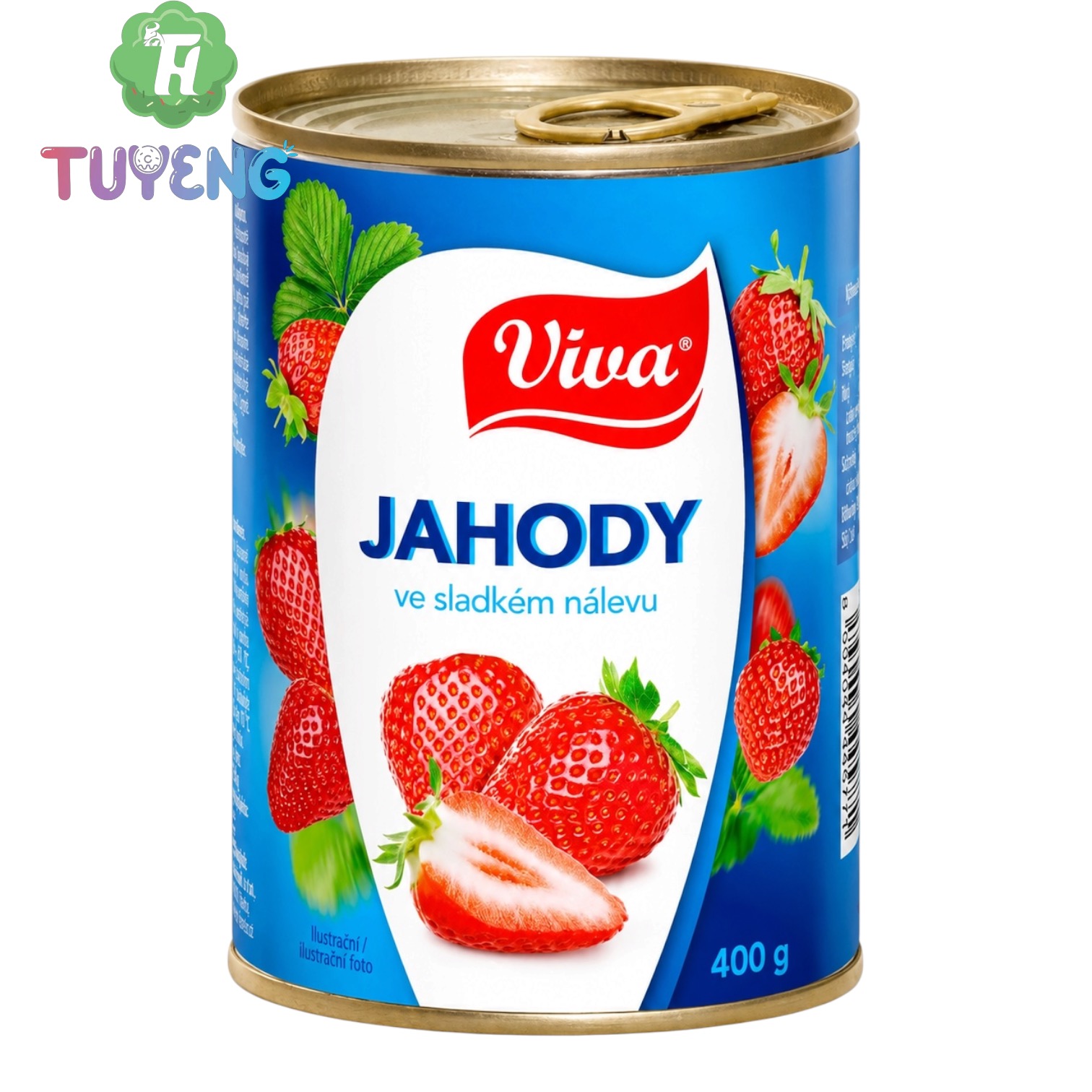 VIVA Jahody Ve Sladkém Nálevu 400 g