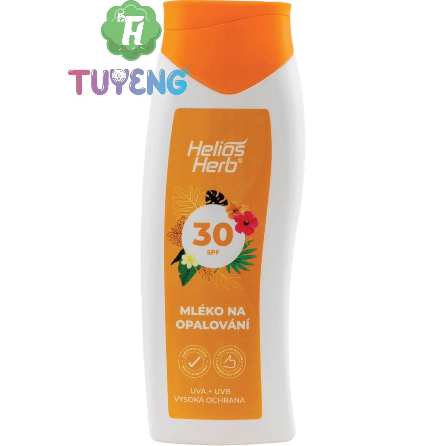 HELIOS Herb Mléko Na Opalování 50SPF 200 ml