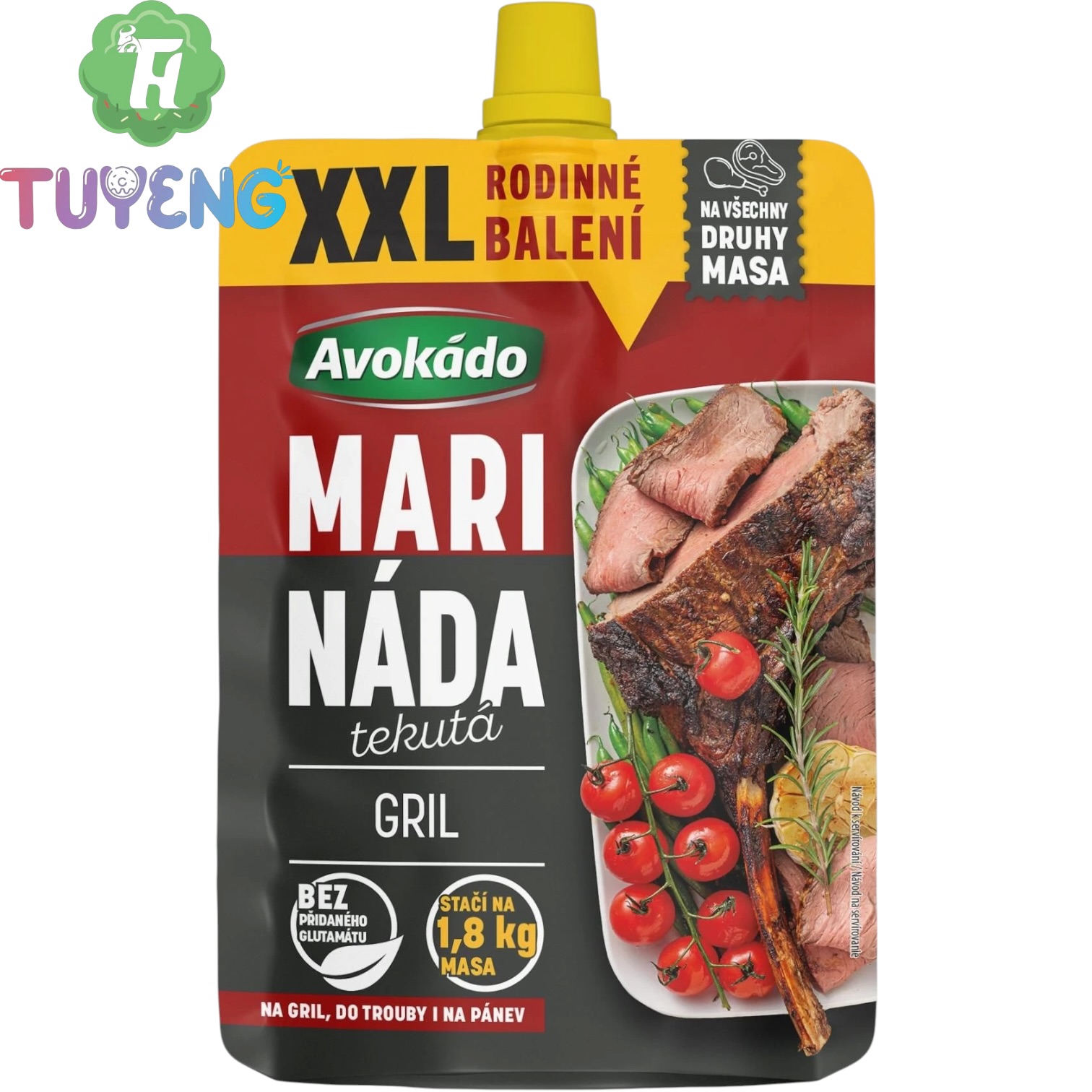 AVOKÁDO XXL marináda tekutá gril 205 ml