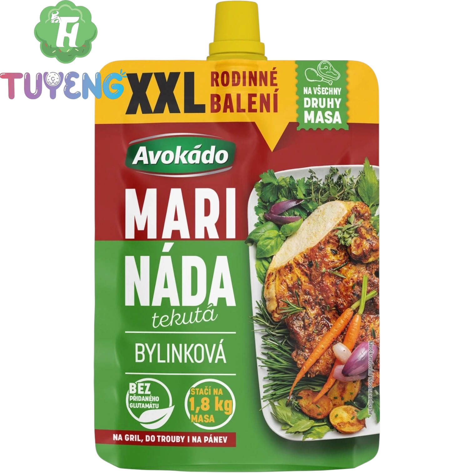 AVOKÁDO XXL marináda tekutá bylinková 205 ml