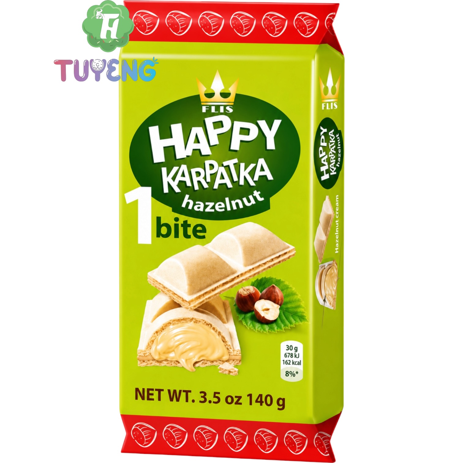 FLIS Happy Karpatka Hazelnut 140 g