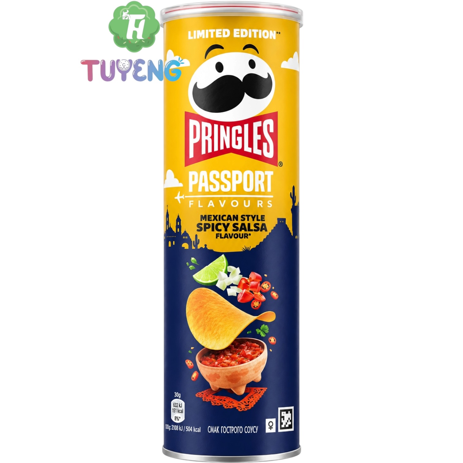 Pringles Mexican Style Spicy Salsa 165 g