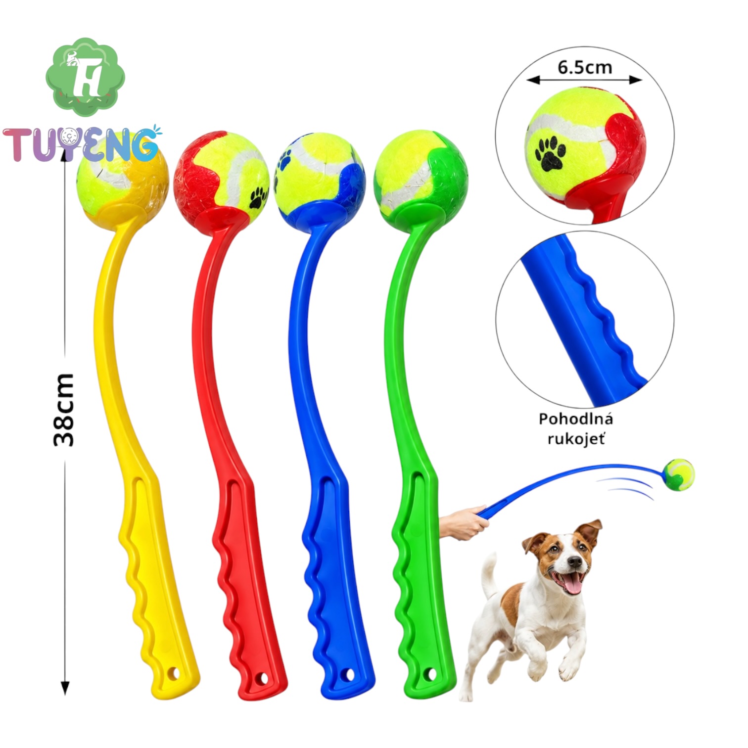 Hračka pro psa 38cm mix A2601 12pcs