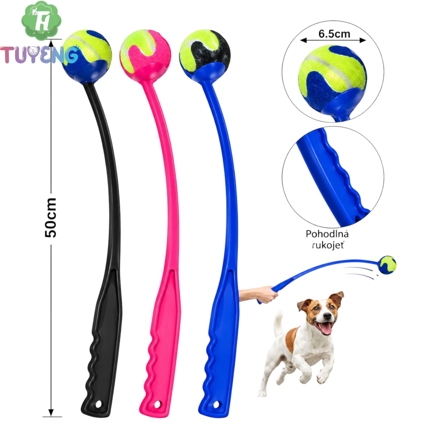 Hračka pro psa 50cm mix A2602 12pcs