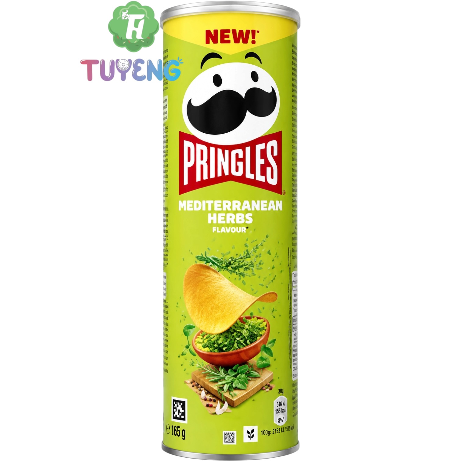 Pringles Mediterranean Herbs 165 g