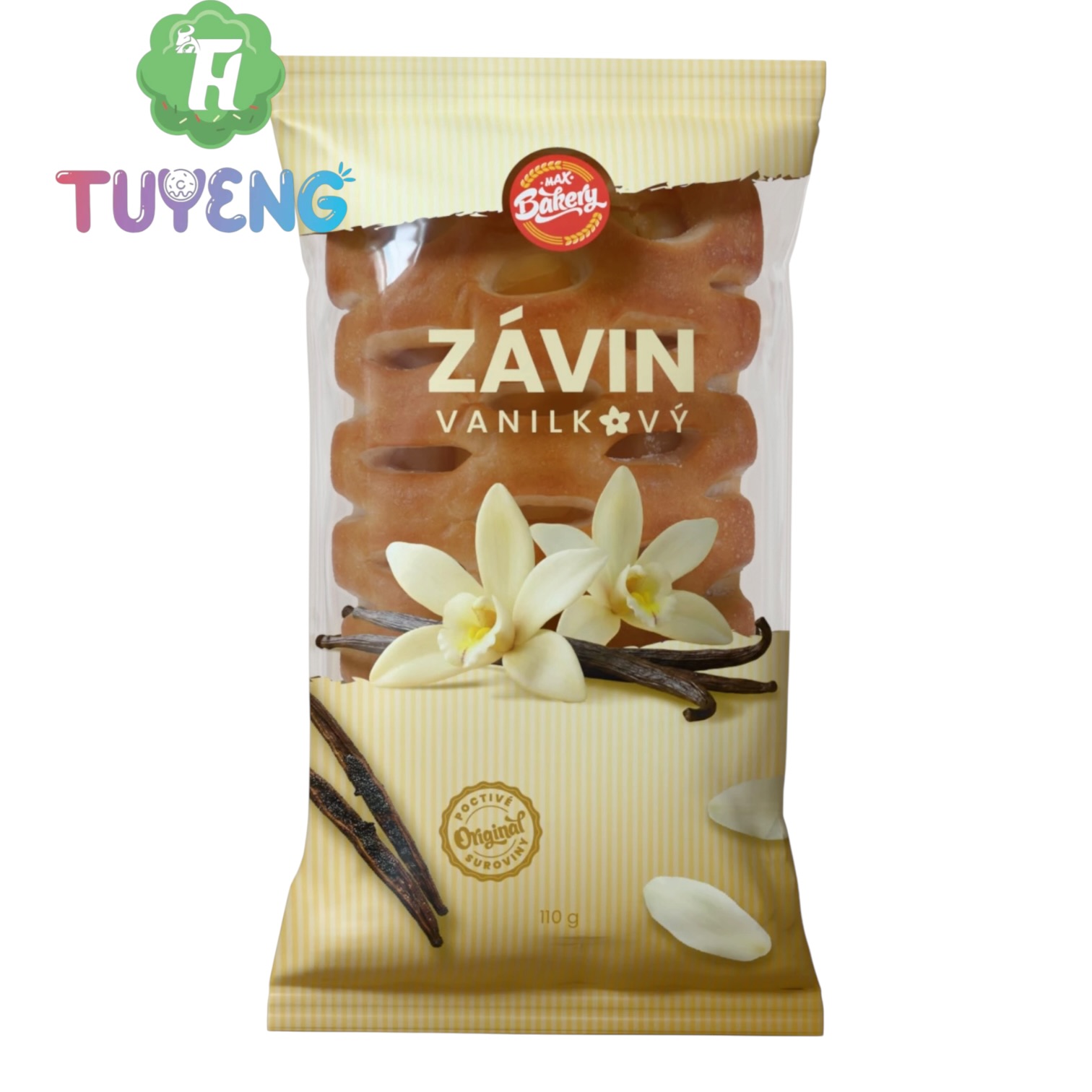 MAX Bakery Závin Vanilkový 110 g