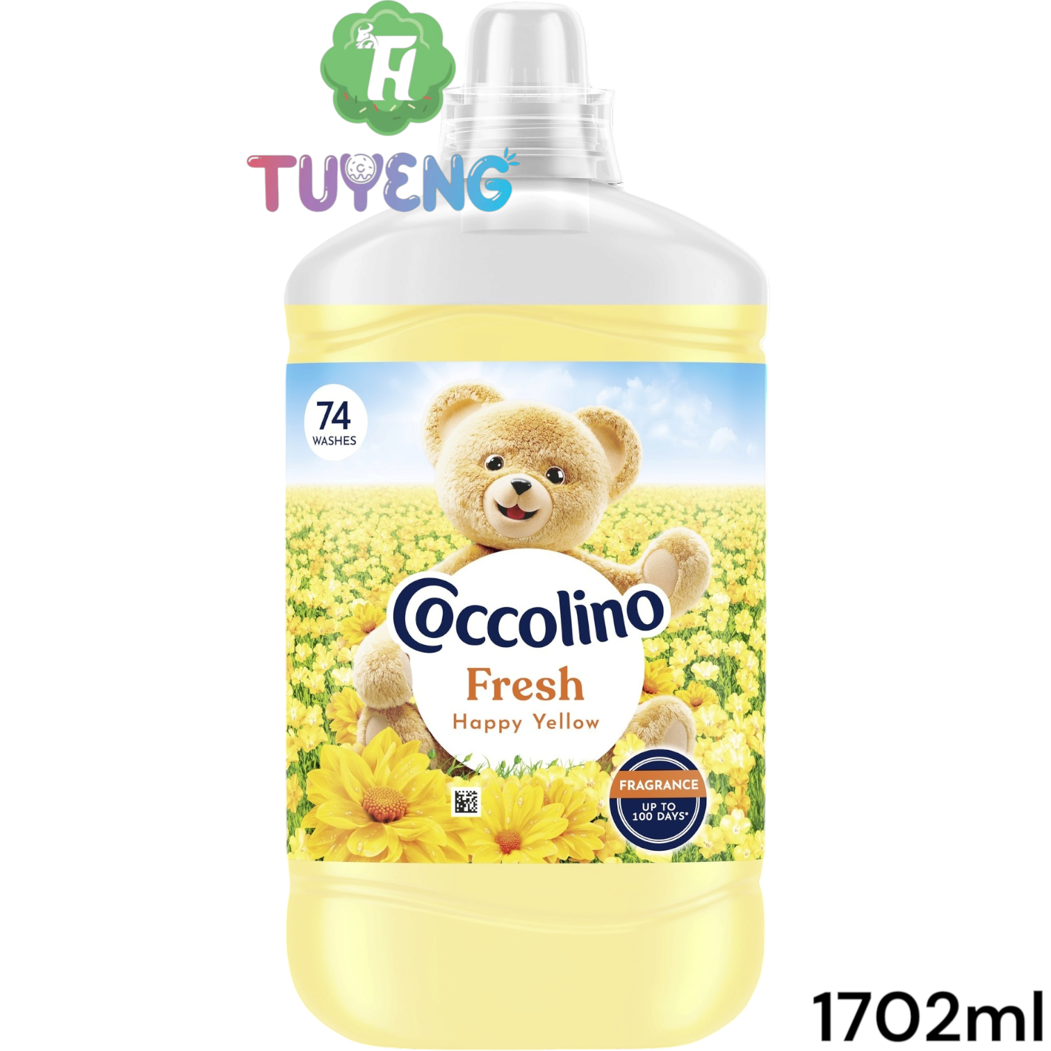 COCCOLINO fresh happy yellow 1702 ml