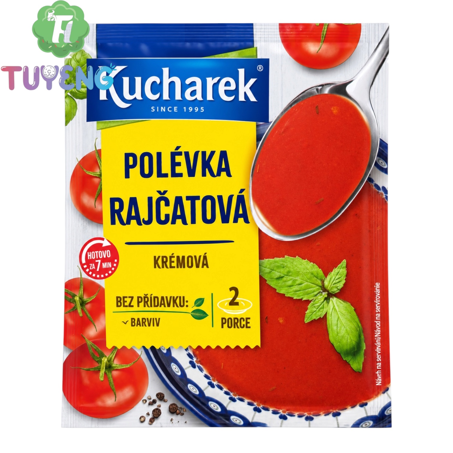 KUCHAREK polévka rajčatová krémová 66 g